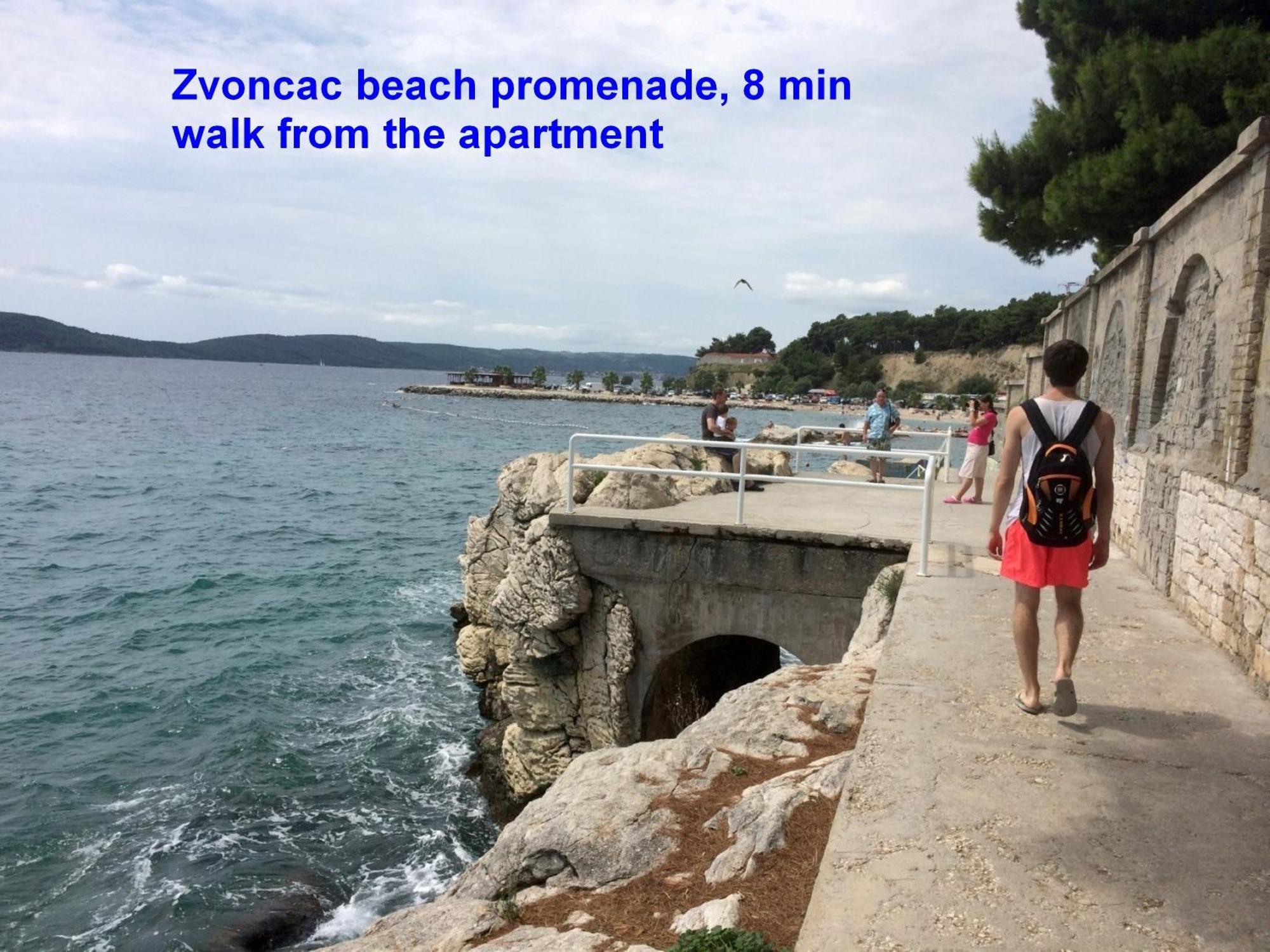 Adriatic Retreat Meje, 4 Min Walk To The Beach Split Kültér fotó